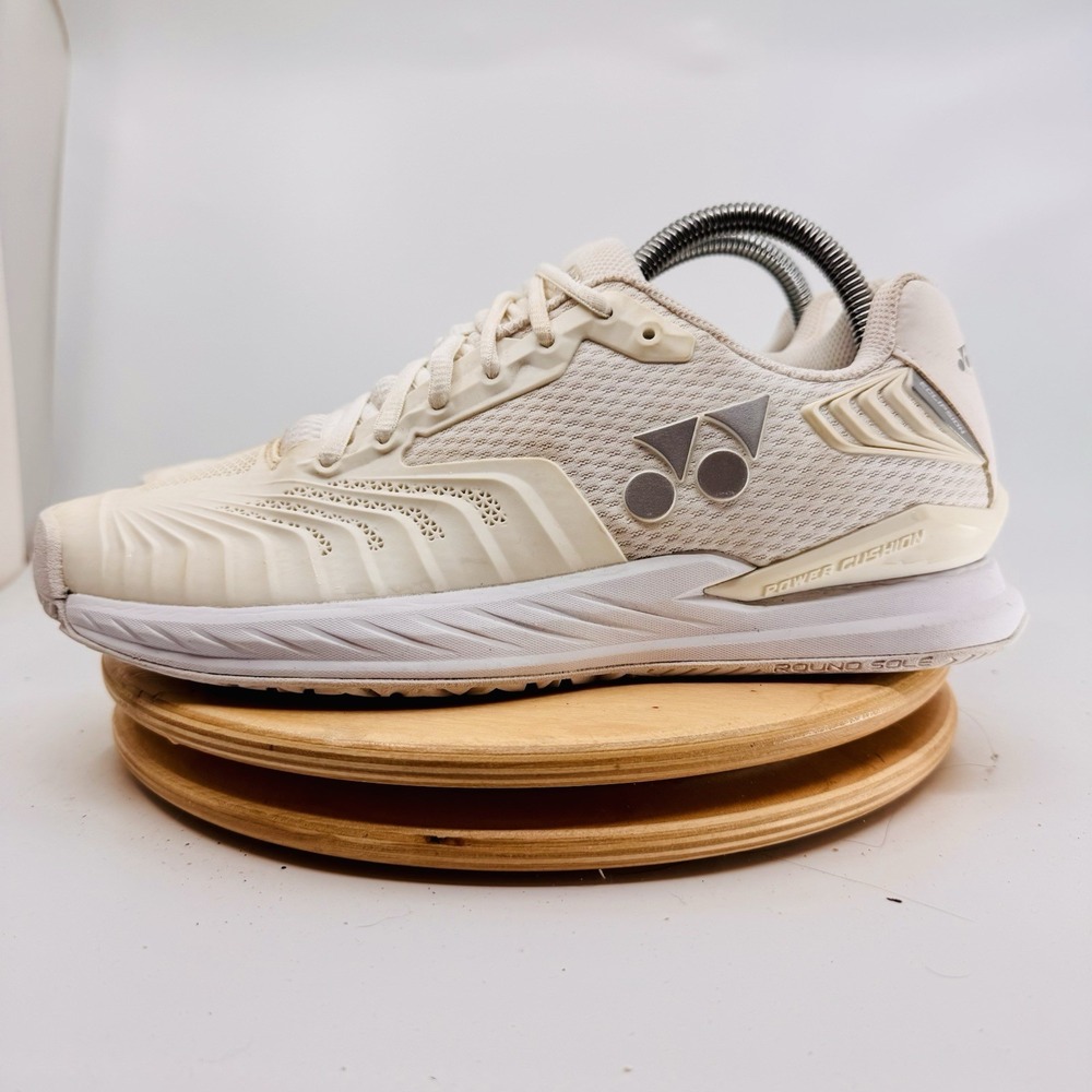 Yonex Power Cushion Eclipsion 4 Tennis Shoes Mens 7.5 Womens 9 White Court